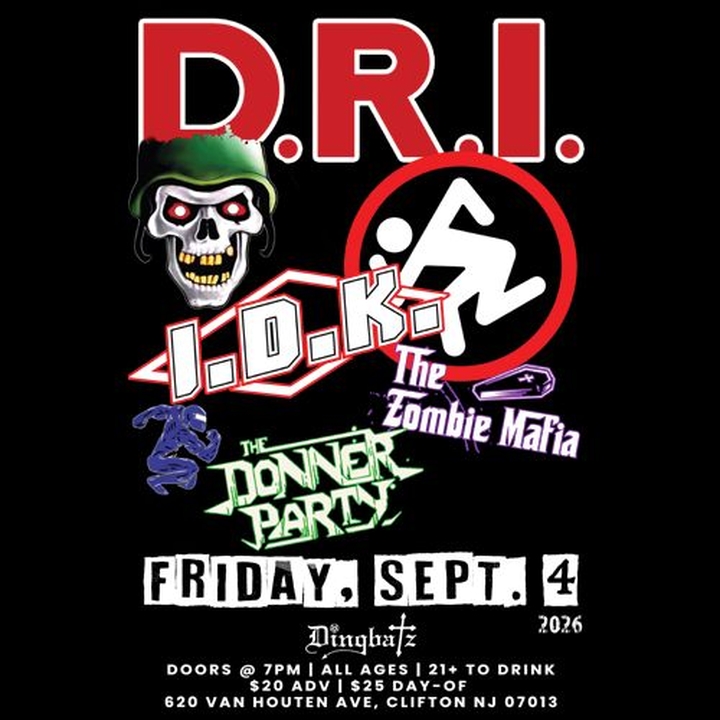 I.D.K. Clifton Tickets, Dingbatz Sep 04, 2026 | Bandsintown