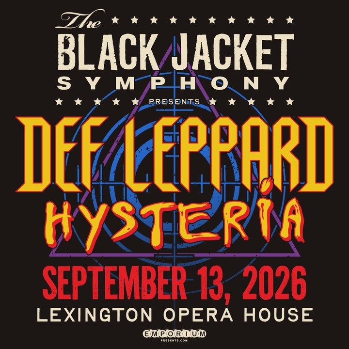 The Black Jacket Symphony Lexington Tickets, Lexington Opera House