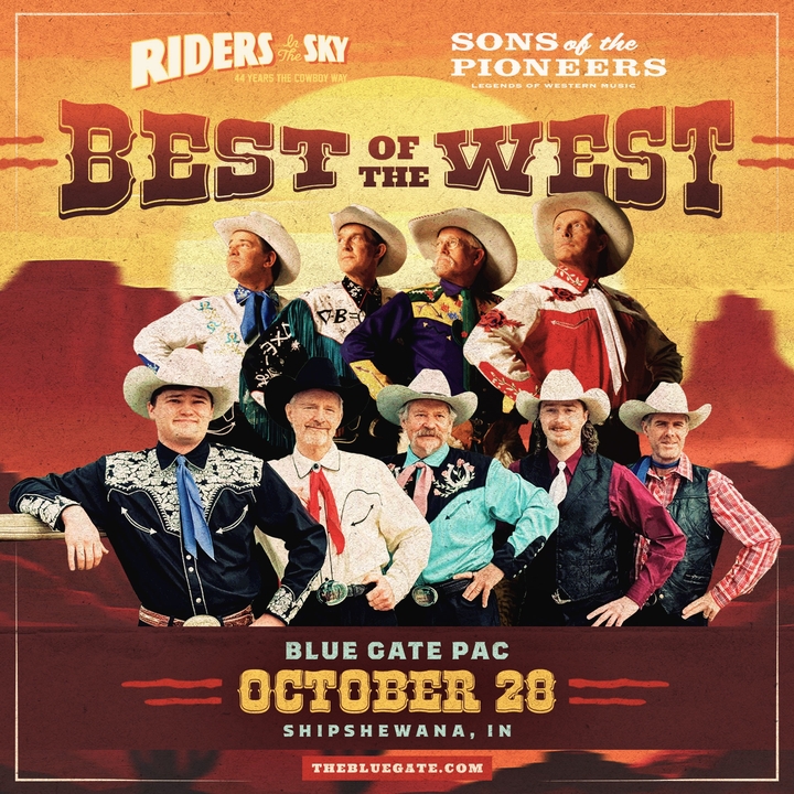 Sons of the Pioneers Shipshewana Tickets, Blue Gate Performing