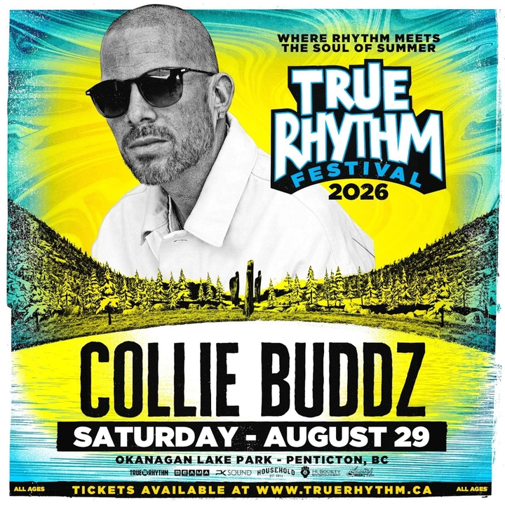 Collie Buddz Penticton Tickets, Okanagan Lake Park Aug 29, 2026