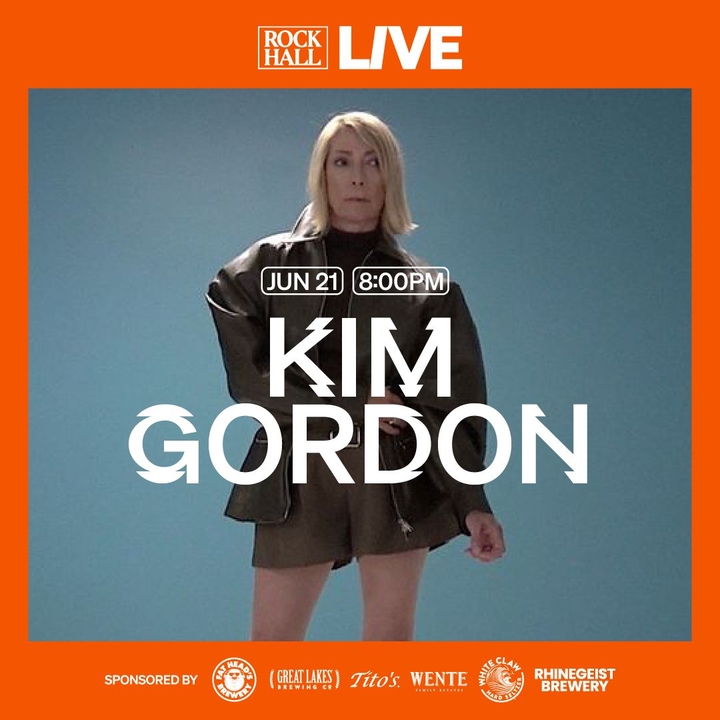 Kim Gordon Cleveland Tickets, Rock & Roll Hall of Fame Jun 21