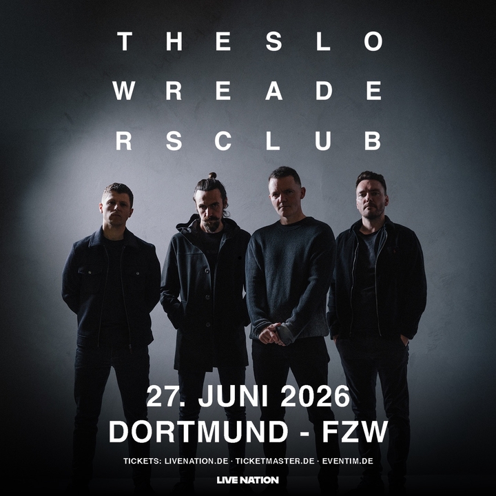 The Slow Readers Club Dortmund Tickets, FZW Jun 27, 2026 | Bandsintown