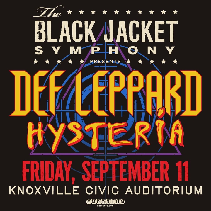 The Black Jacket Symphony Knoxville Tickets, Knoxville Civic