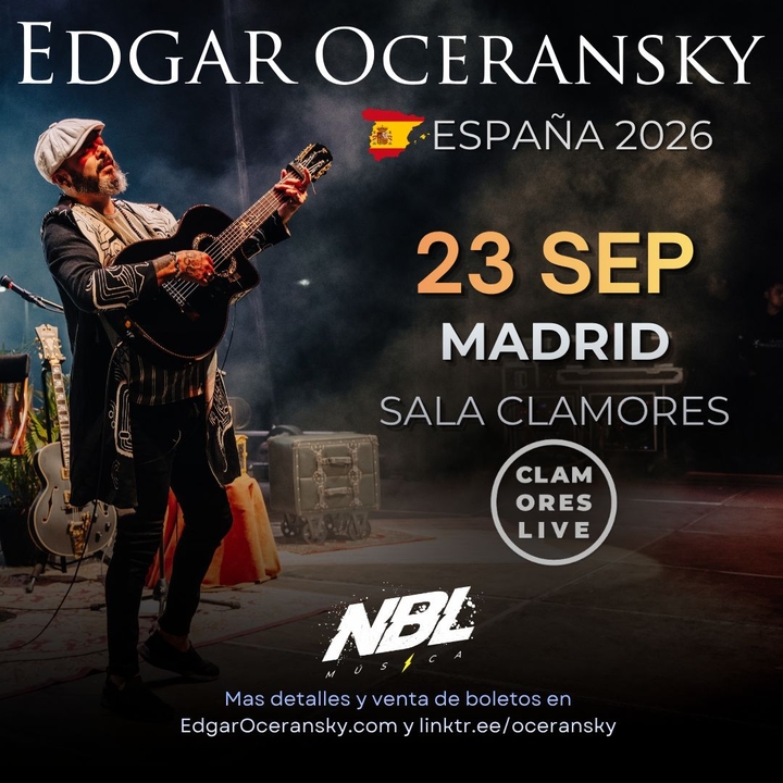 Edgar Oceransky @ Sala Clamores