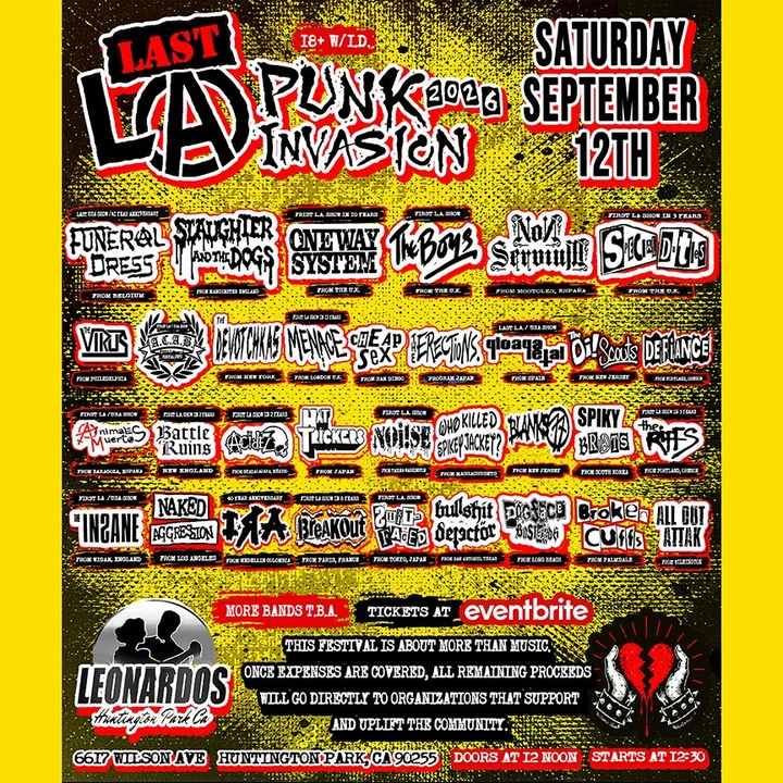 Broken Cuffs Los Angeles Tickets, Leonardos De Huntington Park Sep