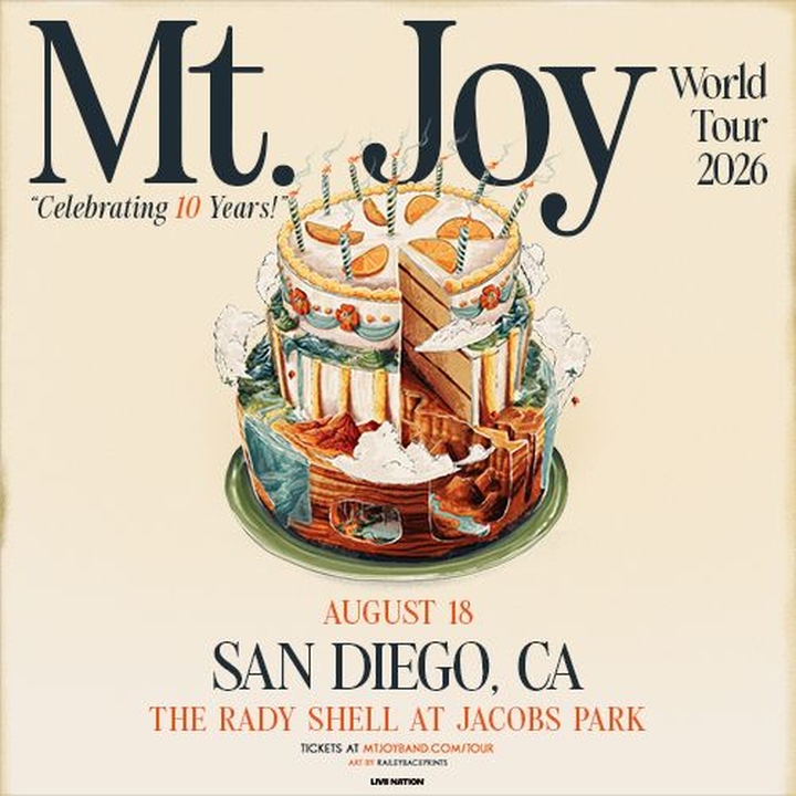 Mt. Joy San Diego Tickets, The Rady Shell at Jacobs Park Aug 18