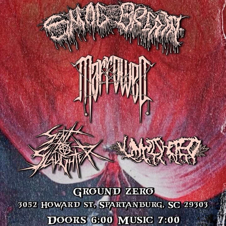 Marrowed Spartanburg Tickets, Ground Zero Jun 05, 2026 | Bandsintown