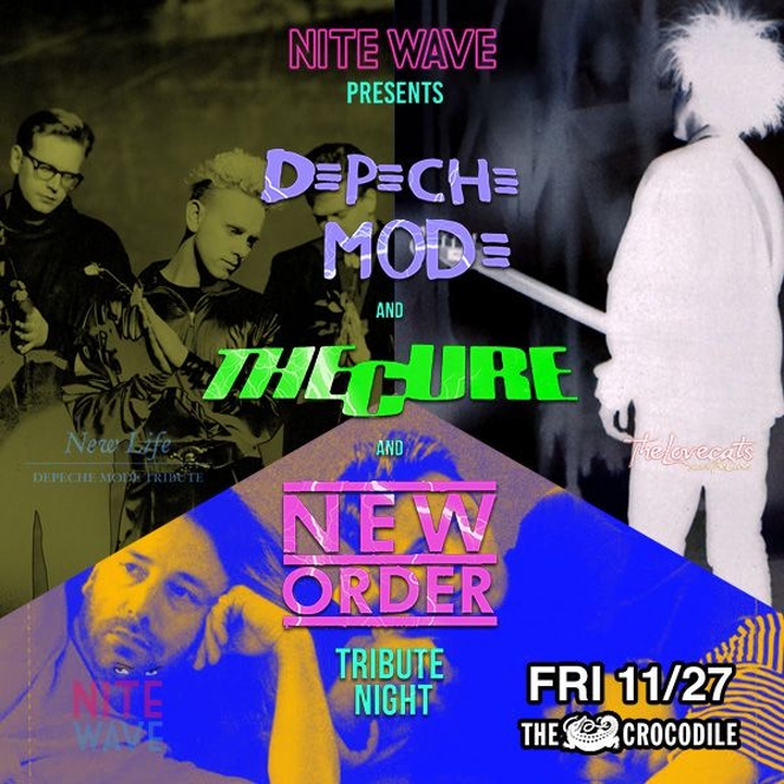 Nite Wave Seattle Tickets, The Crocodile Nov 27, 2026 | Bandsintown