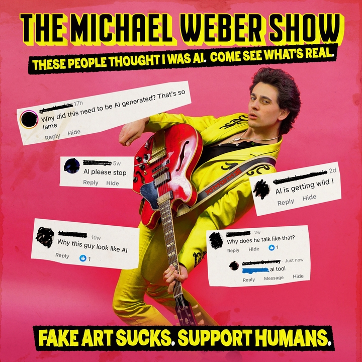 Free The Michael Weber Show Kent Tickets, Hometown Bank Plaza Sep