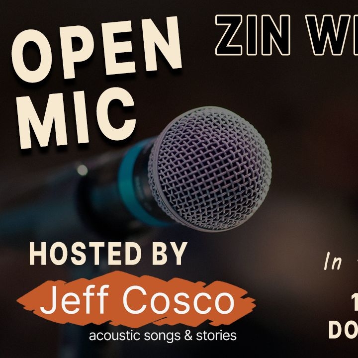 Jeff Cosco Garner Tickets, Zin Yoga Studio & Wine Lounge Aug 28