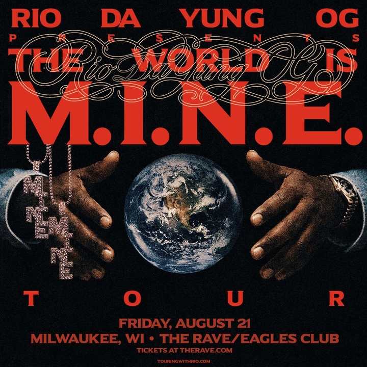 Rio Da Yung Og Milwaukee Tickets, The Rave / Eagles Club Aug 21