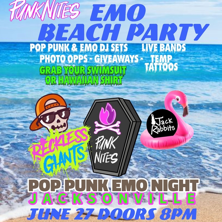 Pop Punk Emo Night by PunkNite.com Jacksonville Tickets, Jack