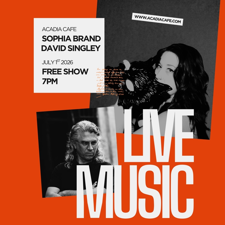 Free Sophia Brand Music Minneapolis Tickets, Acadia Jul 01, 2026