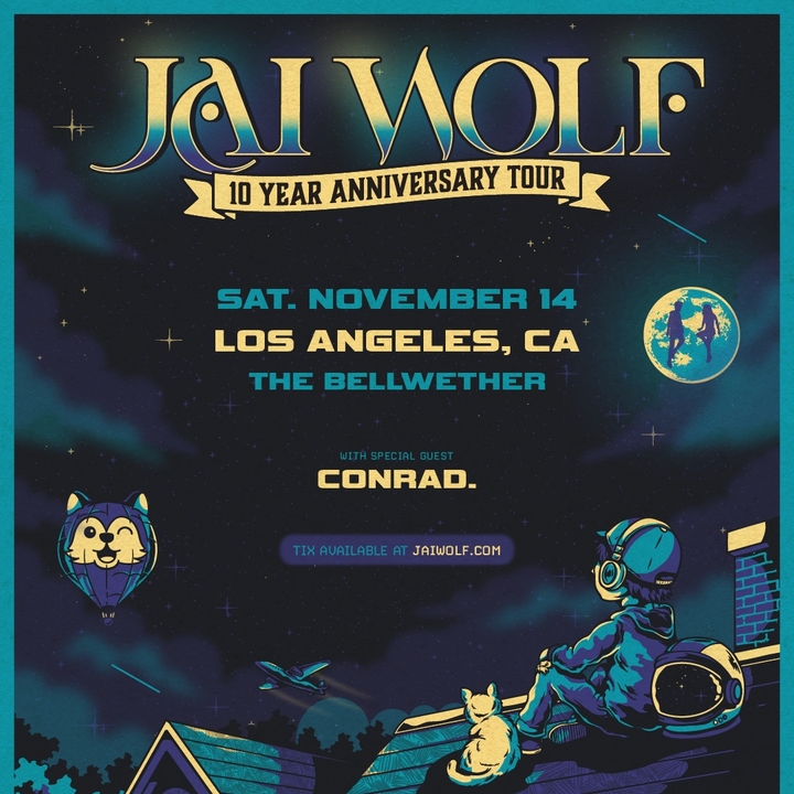 Λucifer/Λucifer 10th Anniversary Live T… Jai Wolf Los Angeles Tickets, The Bellwether Nov 14, 2026