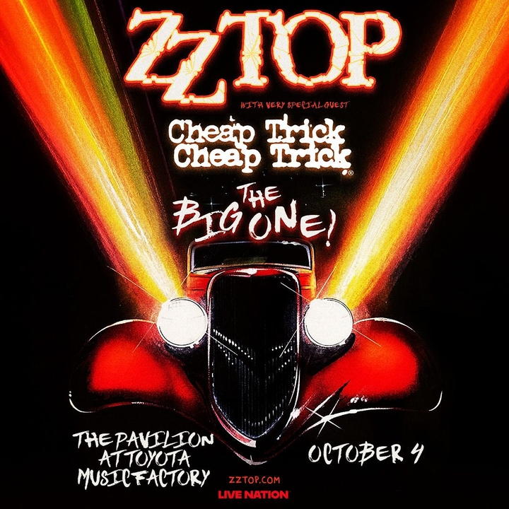 Cheap Trick Irving Tickets, The Pavilion At Toyota Music Factory
