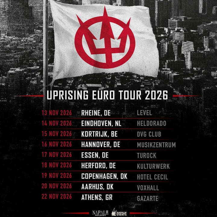 Prong - Uprising Euro Tour 2026