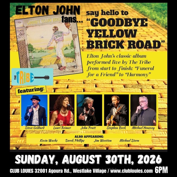 The Tribe Band Westlake Village Tickets, Bogie's Aug 30, 2026