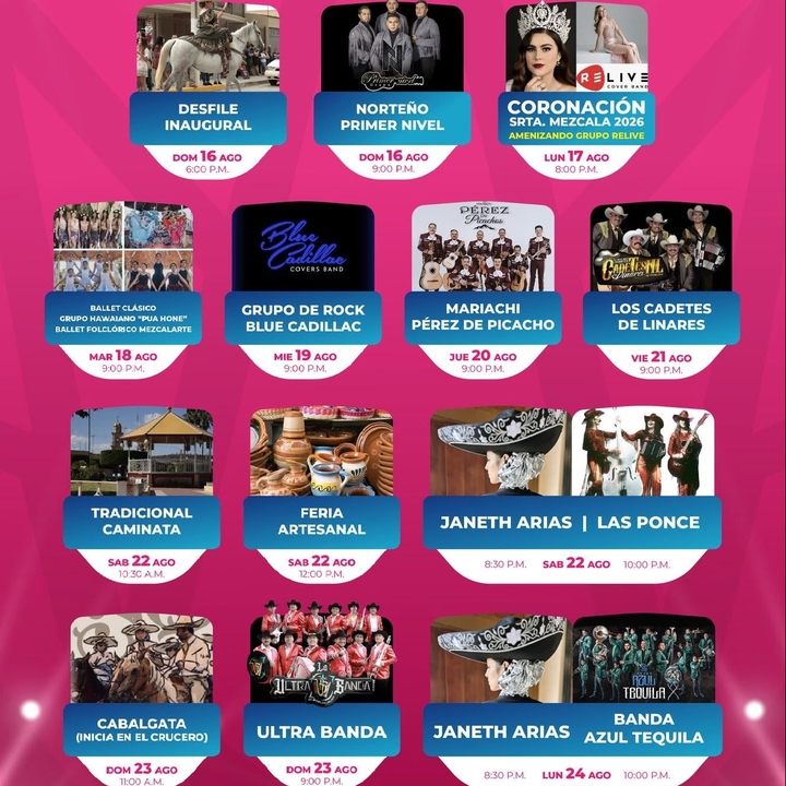 Agenda Altos de Jalisco