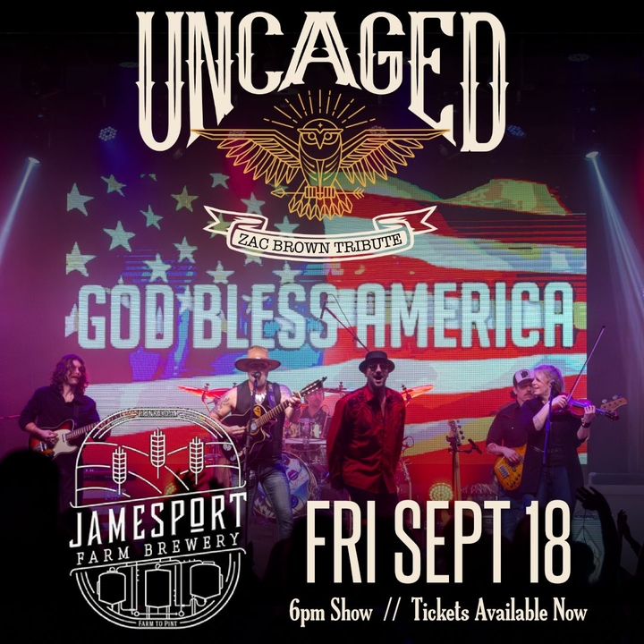 Uncaged: Zac Brown Tribute Riverhead Tickets, Jamesport Farm