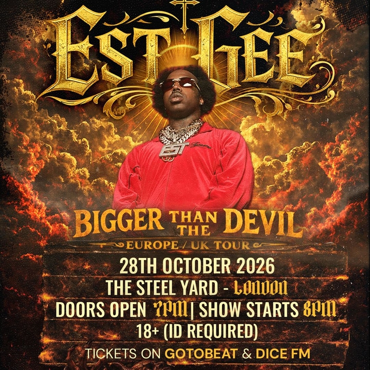 EST GEE - LONDON - BIGGER THAN THE DEVIL TOUR