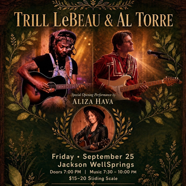 Aliza Hava Ashland Tickets, Jackson Wellsprings Sep 25, 2026