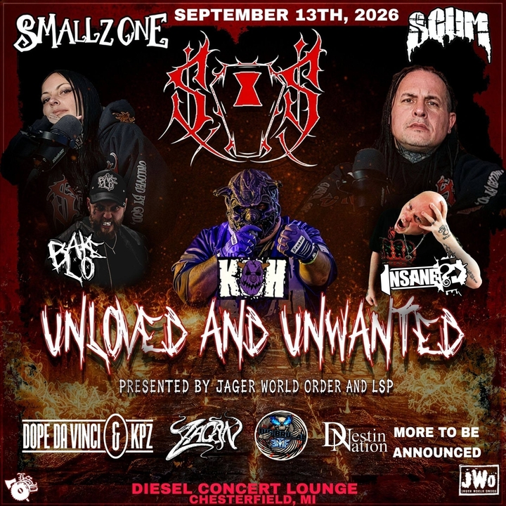 Insane E Chesterfield Tickets, Diesel Concert Lounge Sep 13, 2026