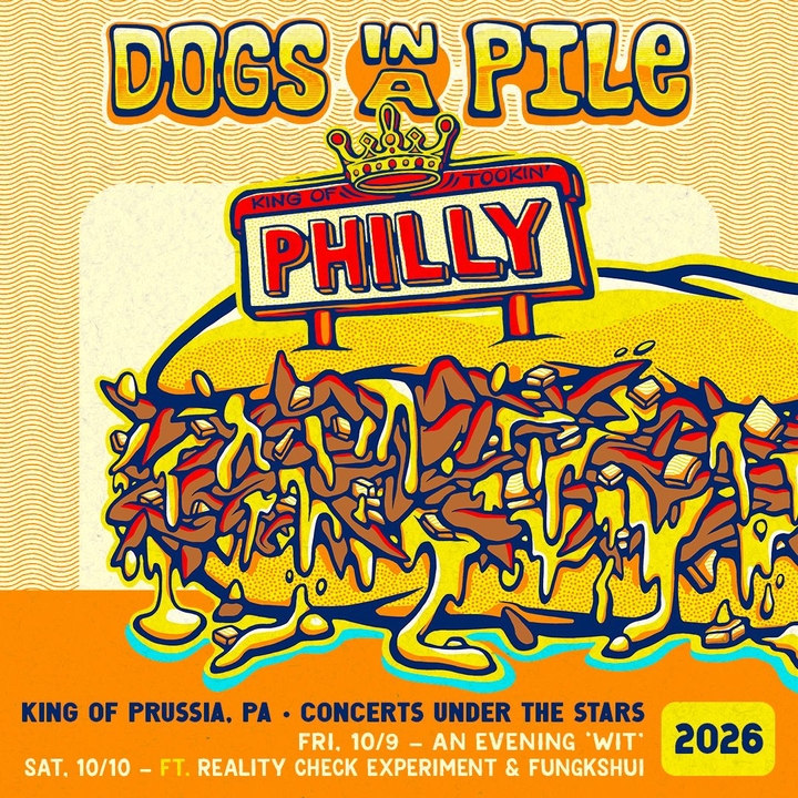 Dogs In A Pile King of Prussia Tickets, Upper Merion Township