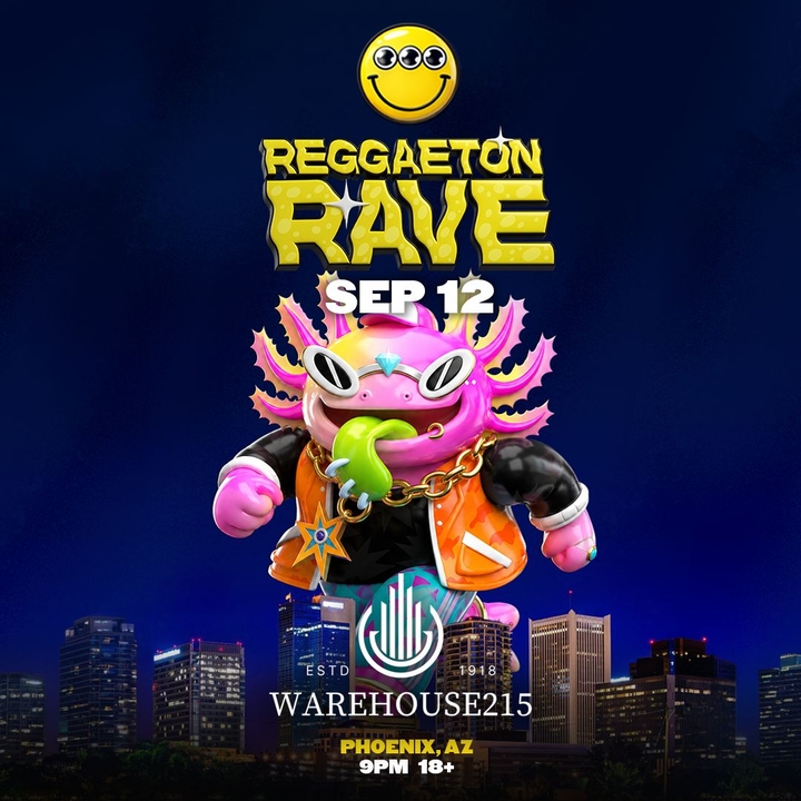 Reggaeton Rave Phoenix Tickets, Warehouse215 Sep 12, 2026