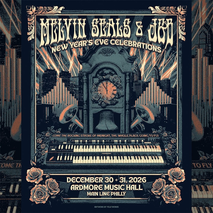 Melvin Seals and JGB Ardmore Tickets, Ardmore Music Hall Dec 31