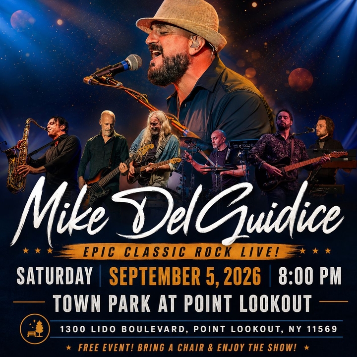 Mike DelGuidice Lido Beach Tickets, Town Park at Point Lookout Sep