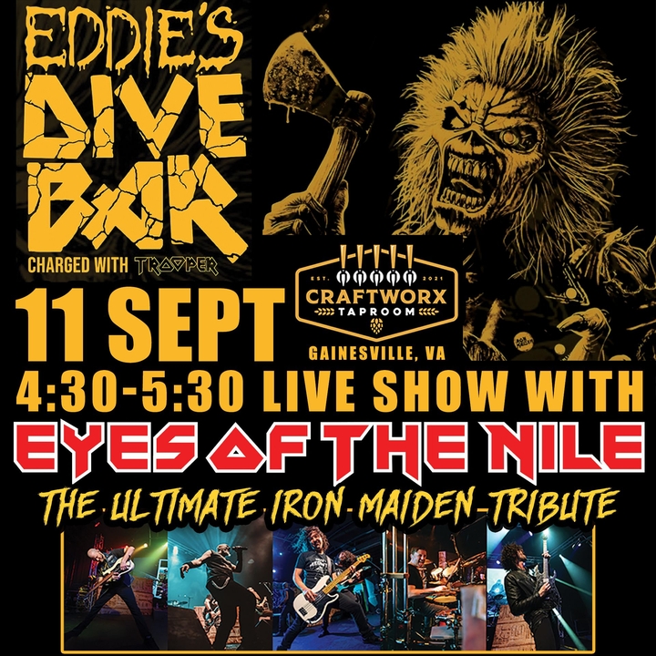 Free Eyes of the Nile - Iron Maiden Tribute Gainesville Tickets