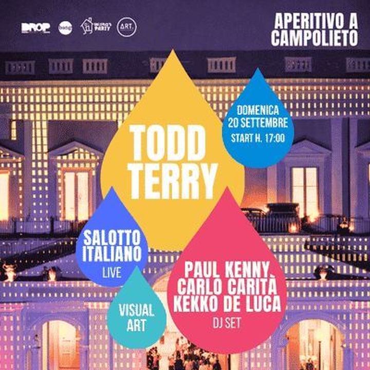 Aperitivo a Villa Campolieto: Guest Todd Terry