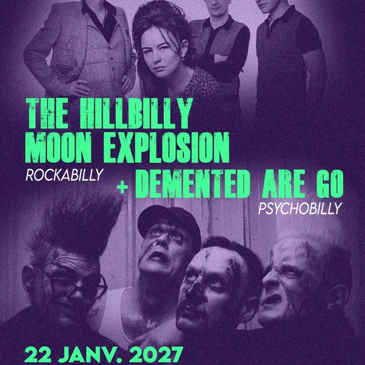 The Hillbilly Moon Explosion Riom Tickets, La Puce A l'Oreille Jan