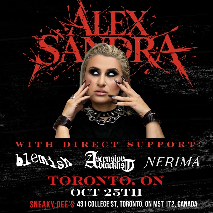 Alex Sandra @ Sneaky Dee's