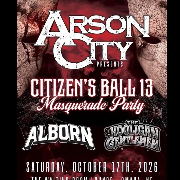 Citizen's Ball with Arson City, Alborn and The Hooligan Gentlemen