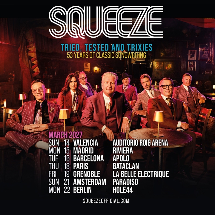 Squeeze Barcelona Tickets, Hotel Barcelona Apolo, affiliated by