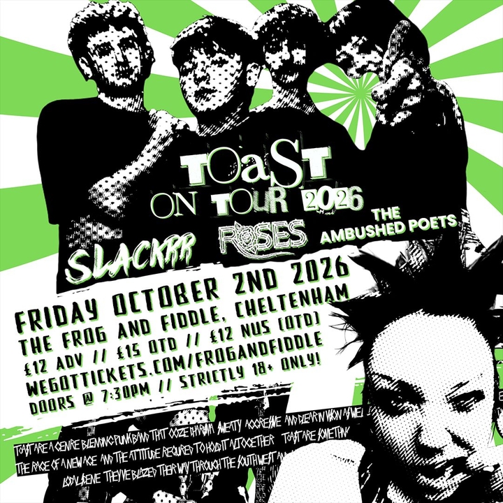The Ambushed PoetsCheltenham チケット, Frog & Fiddle2026年10月2日