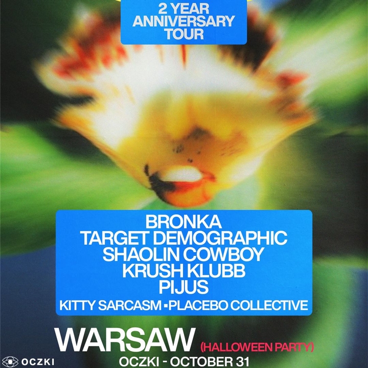 EELF Presents - Warsaw Halloween: Bronka (BR), Pìjus, Target Demographic, Shaolin Cowboy(UK)
