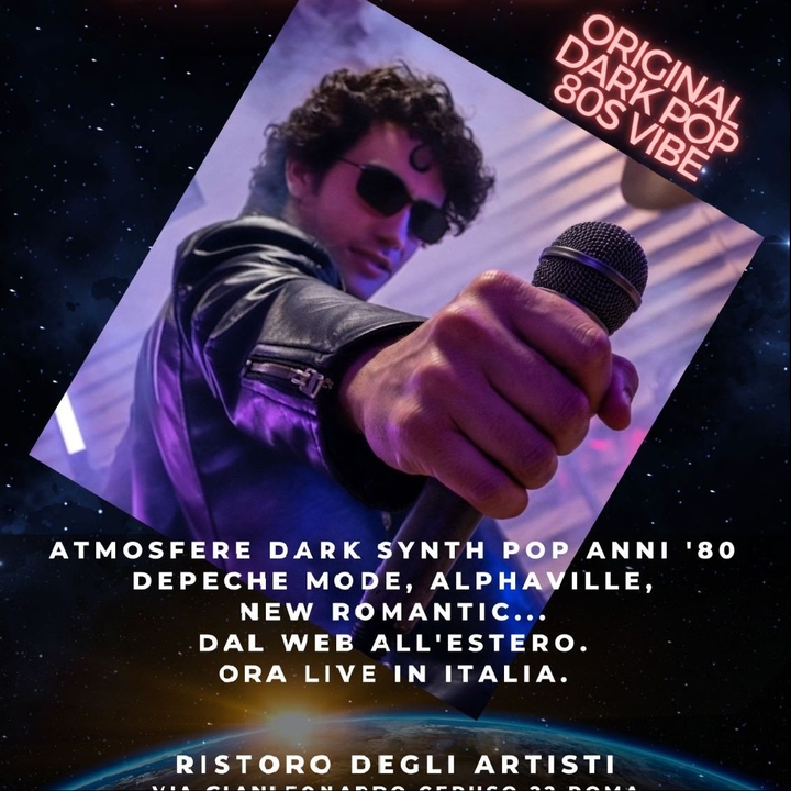 Mathias P LIVE – Dark Synth Pop Night