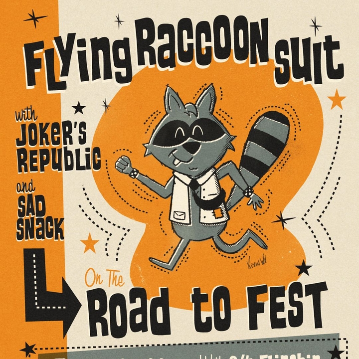 Flying Raccoon Suit