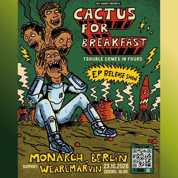 Cactus For Breakfast / Support: wearemarvin