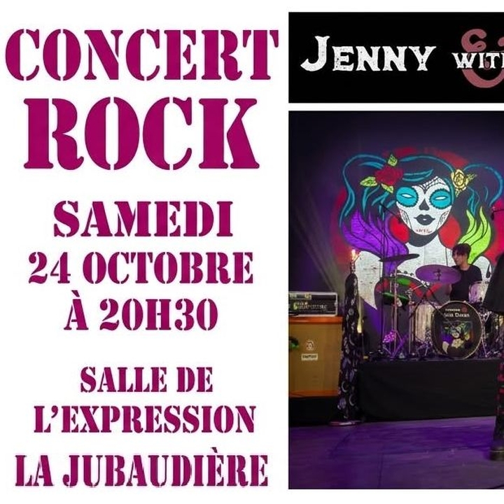 Jenny with the band