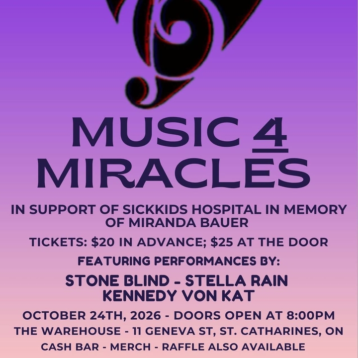Music 4 Miracles - Stone Blind with Stella Rain and Kennedy Von Kat
