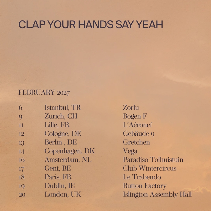 Clap Your Hands Say Yeah