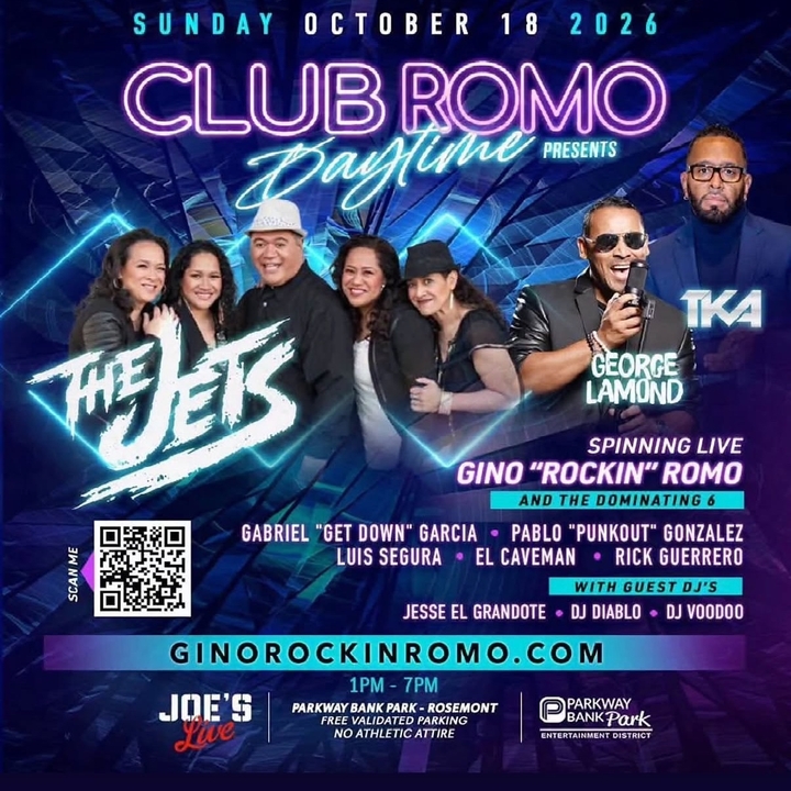 Club Romo Presents George Lamond, TKA, and The Jets!