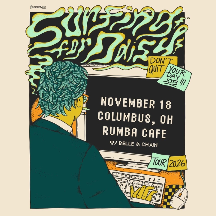 Surfing For Daisy Columbus Tickets, Rumba Cafe Nov 18, 2026