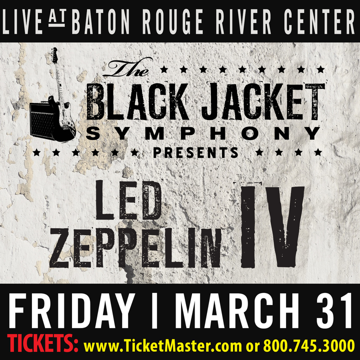 Bandsintown The Black Jacket Symphony Tickets Baton Rouge River Center Theatre Performing Led Zeppelin S Iv Mar 31 2017