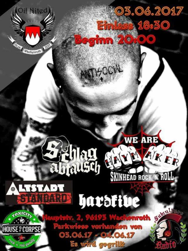 Bandsintown Haymaker Tickets Toxicity House Of Corpse Eventstarttime