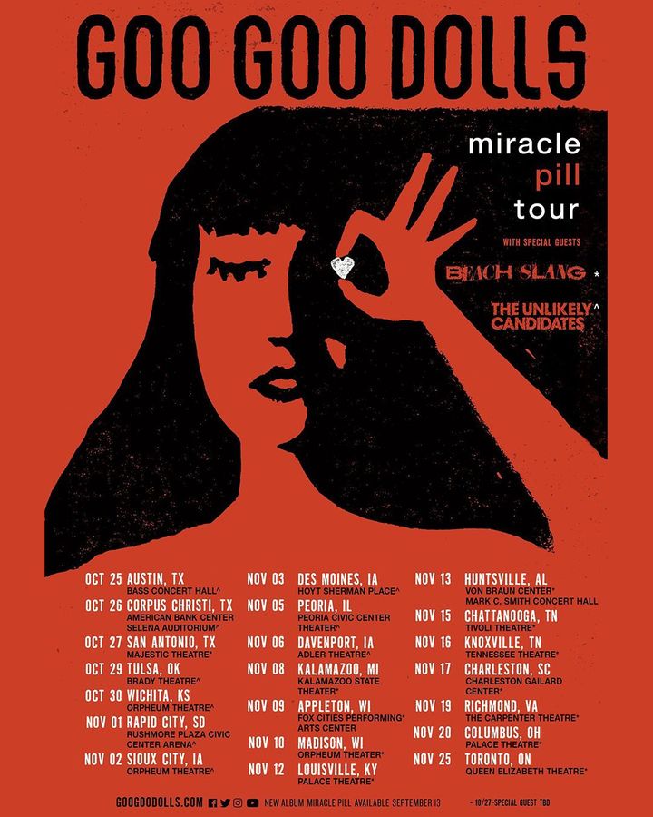 Goo Goo Dolls Tour Dates 2019 & Concert Tickets Bandsintown