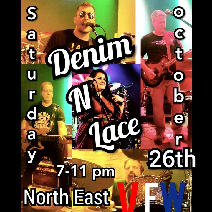 Bandsintown Denim N Lace Tickets VFW Post 6027, Oct 26, 2019